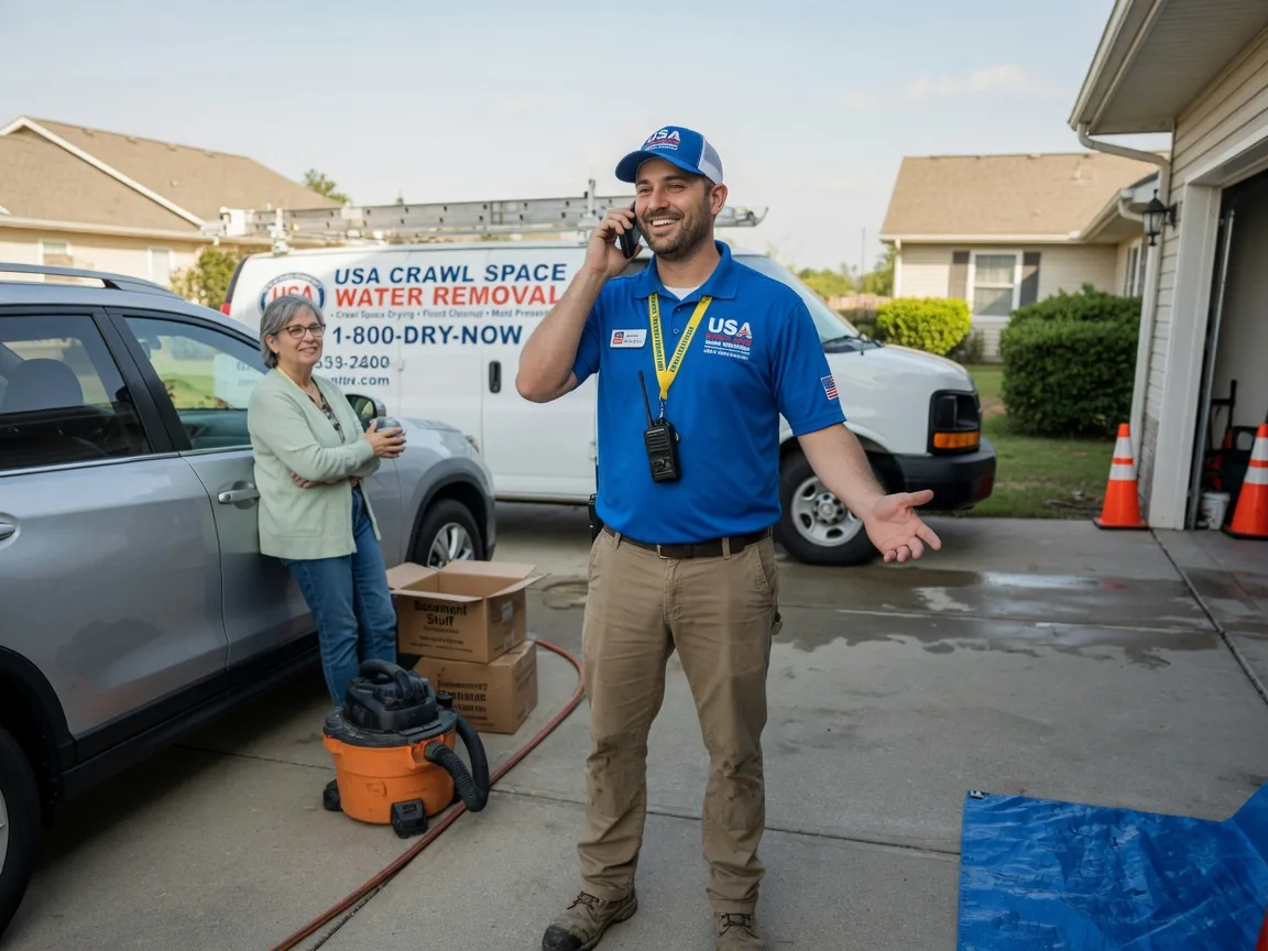Crawl Space Water Removal Bremen, AL FAQs